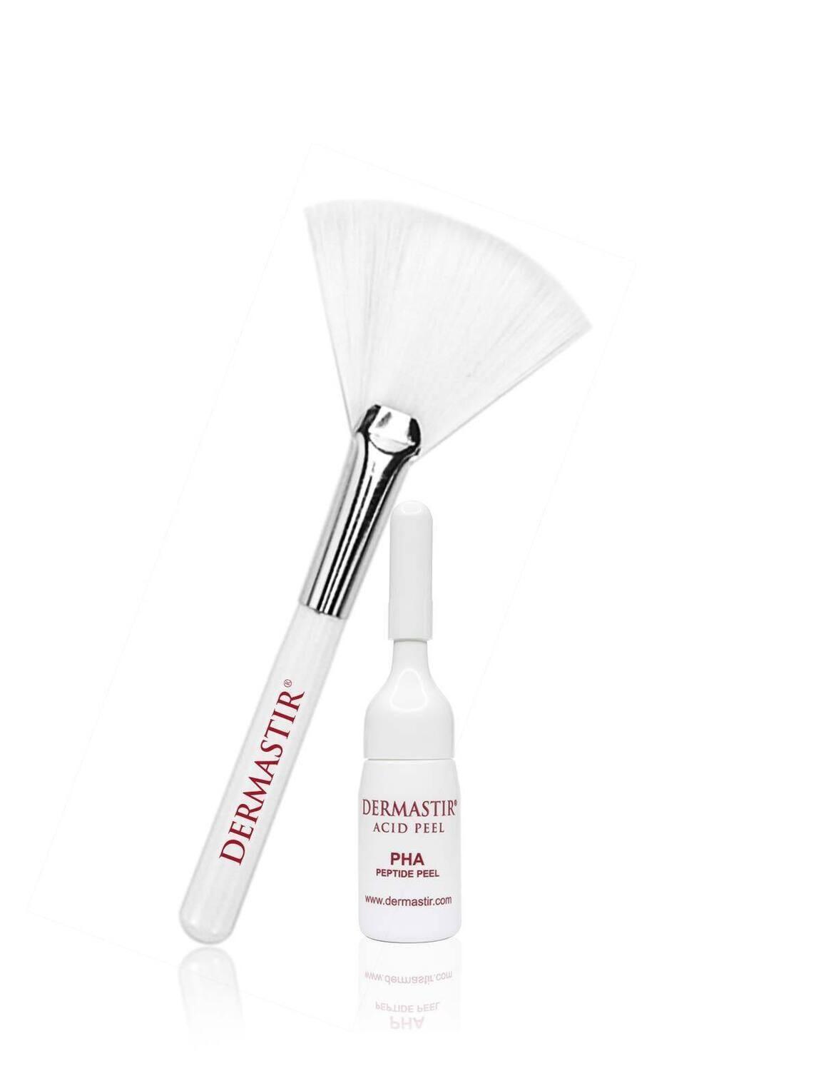 Dermastir Pha Acid Peel 25% Gel PH 1.8 + Free Fan Brush