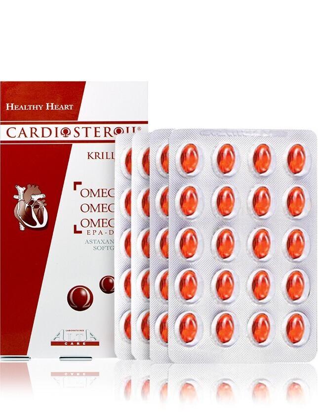 Cardiosteroil Krill Softgel Capsules (40/100 Softgel-Capsules)