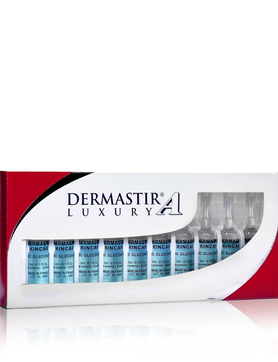 Dermastir Ampoules - Zinc Gluconate (10x3ml)
