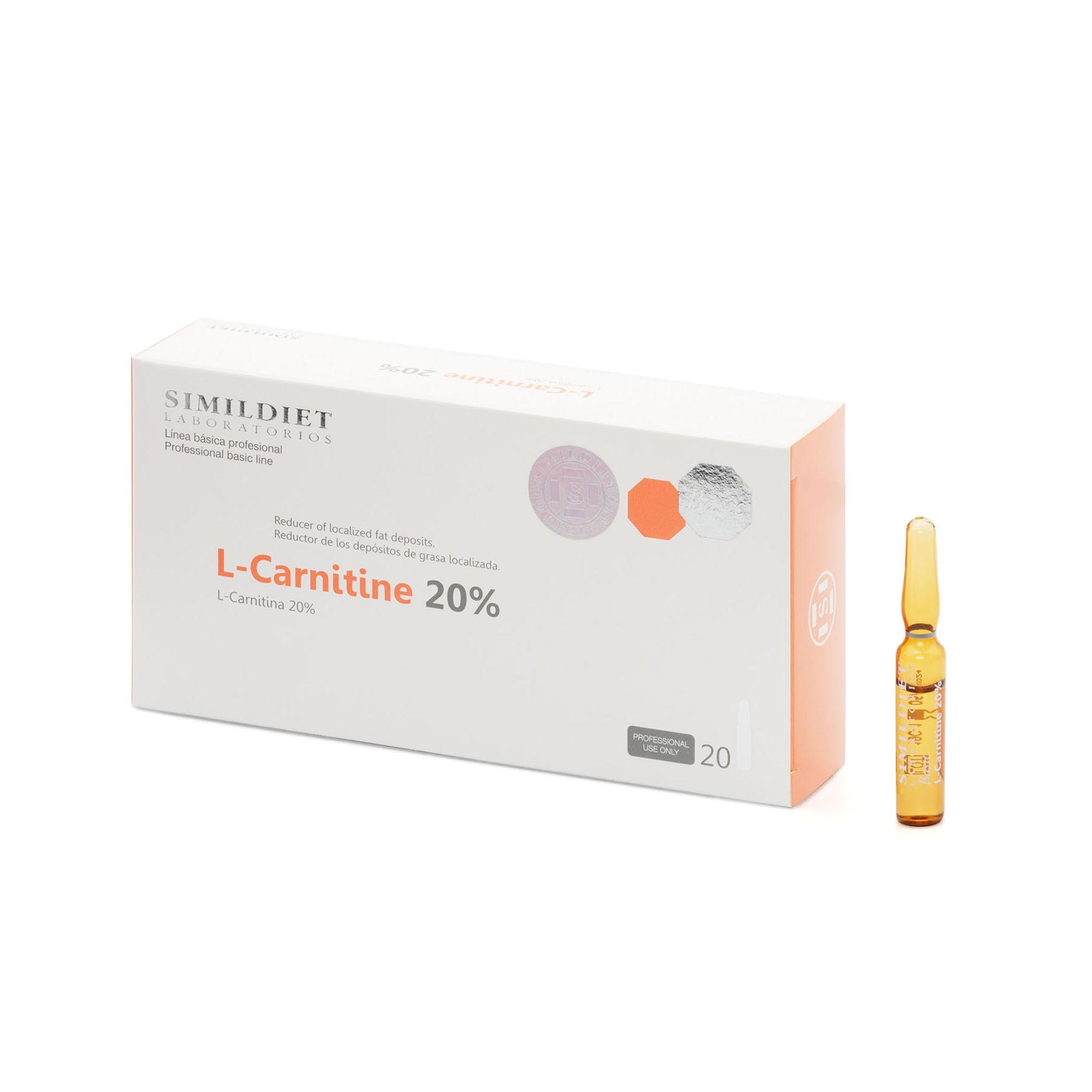 Simildiet Basic L-Carnitin 20% Ampullen (20x2ml)