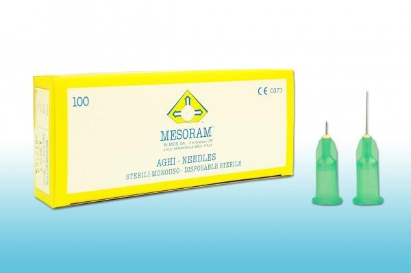 Mesoram Micro-Injektions Nadeln 33G*12mm