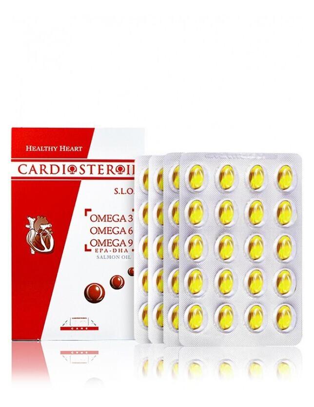 Cardiosteroil Omega 3-6-9 S.L.O. (40/100 Softgel Capsules)